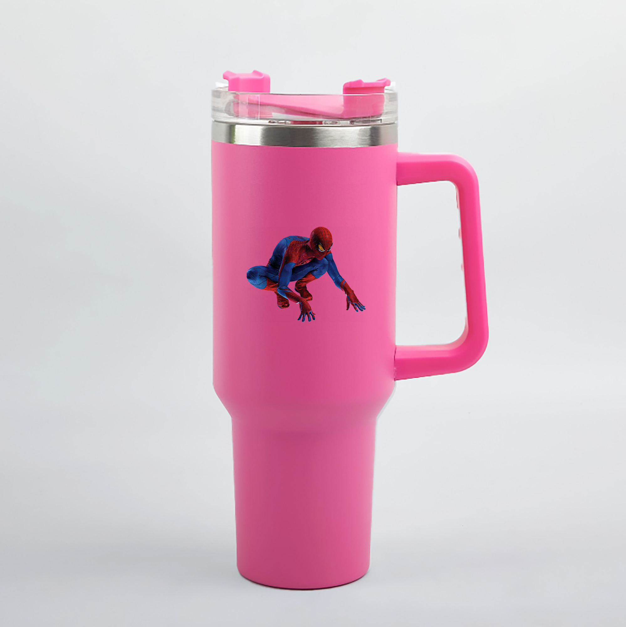 Spider Man スパイダーマン 1200mL車用タンブラー（カラープリント）